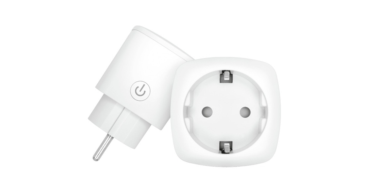 TrustSlimme WiFi stekker duo-pack schakel stekkerdoos  (Wit, 2 stuks)