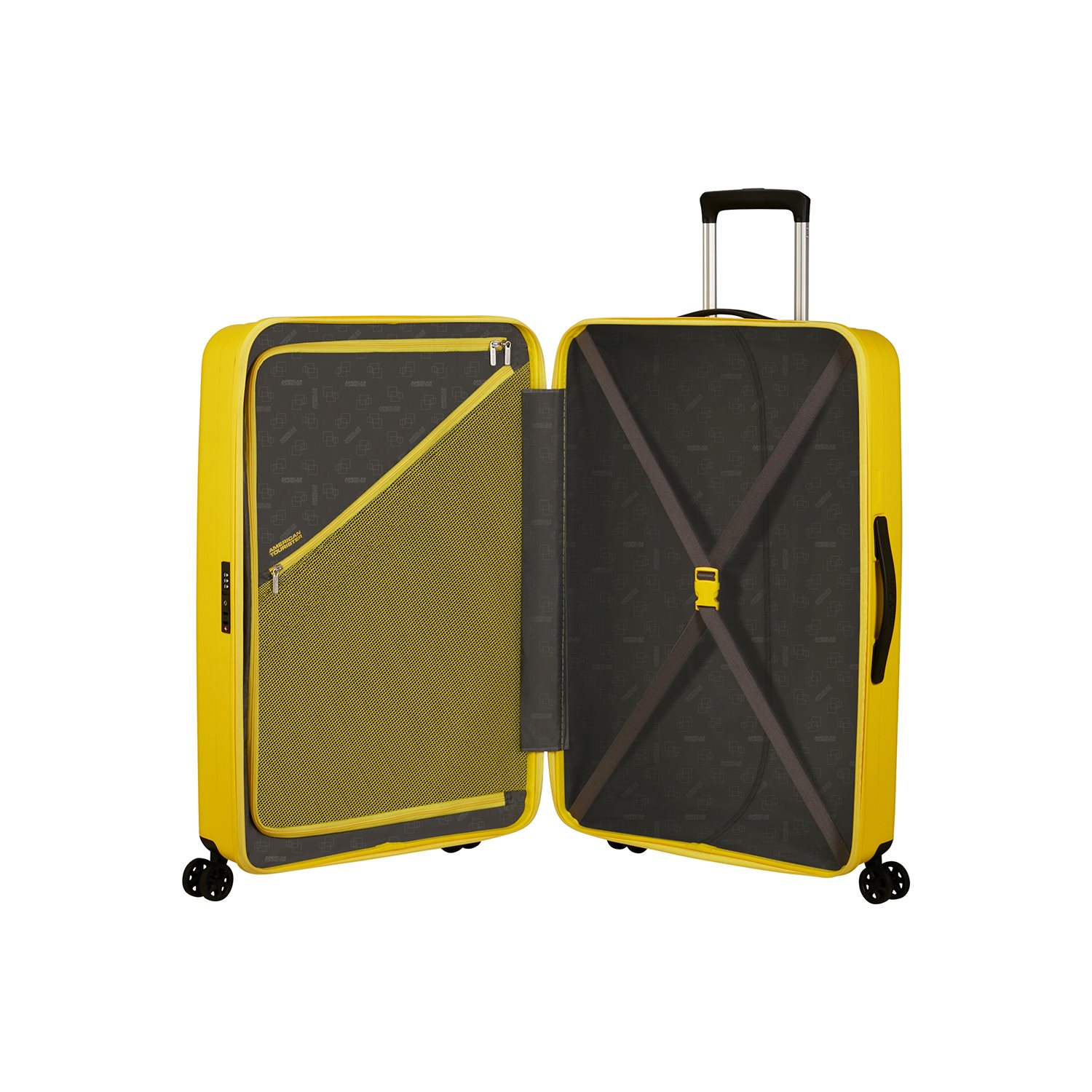 American Tourister Rejoy Spinner 77/28 TSA electric yellow