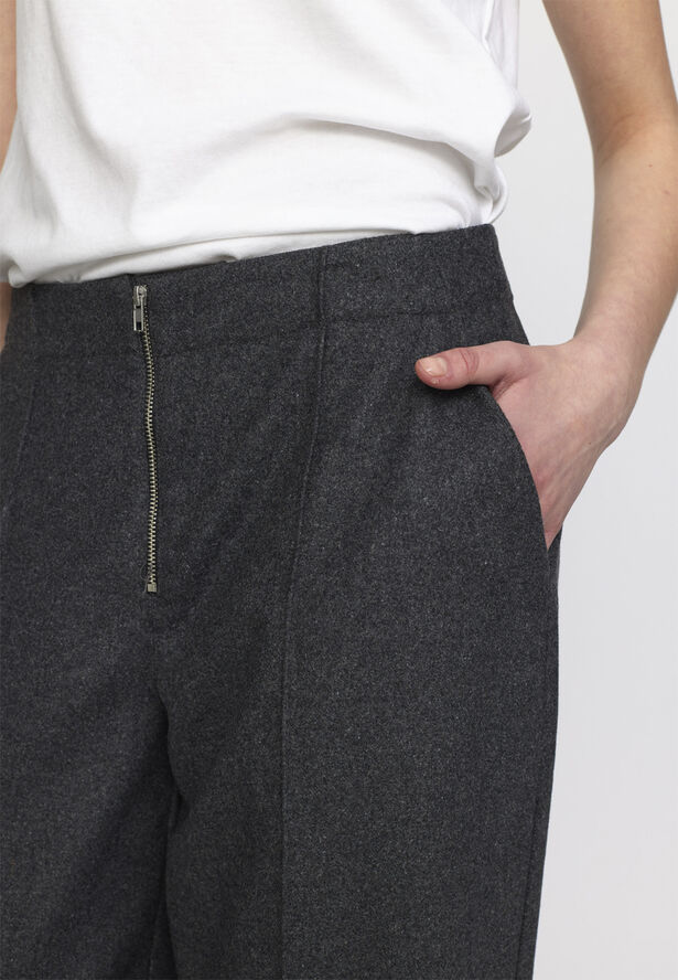 esmé studios ESBez Wool Pants GRS Gray melange