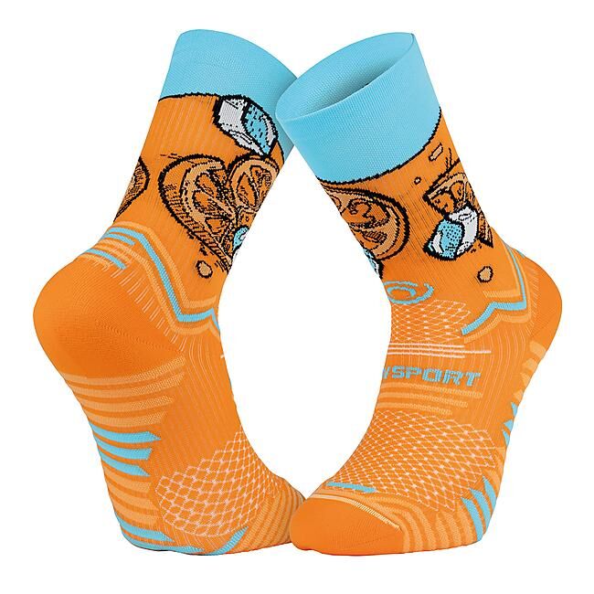BV SPORT - CHAUSSETTES DE TRAIL TRAIL ULTRA NUTRISOCKS SPRITZ