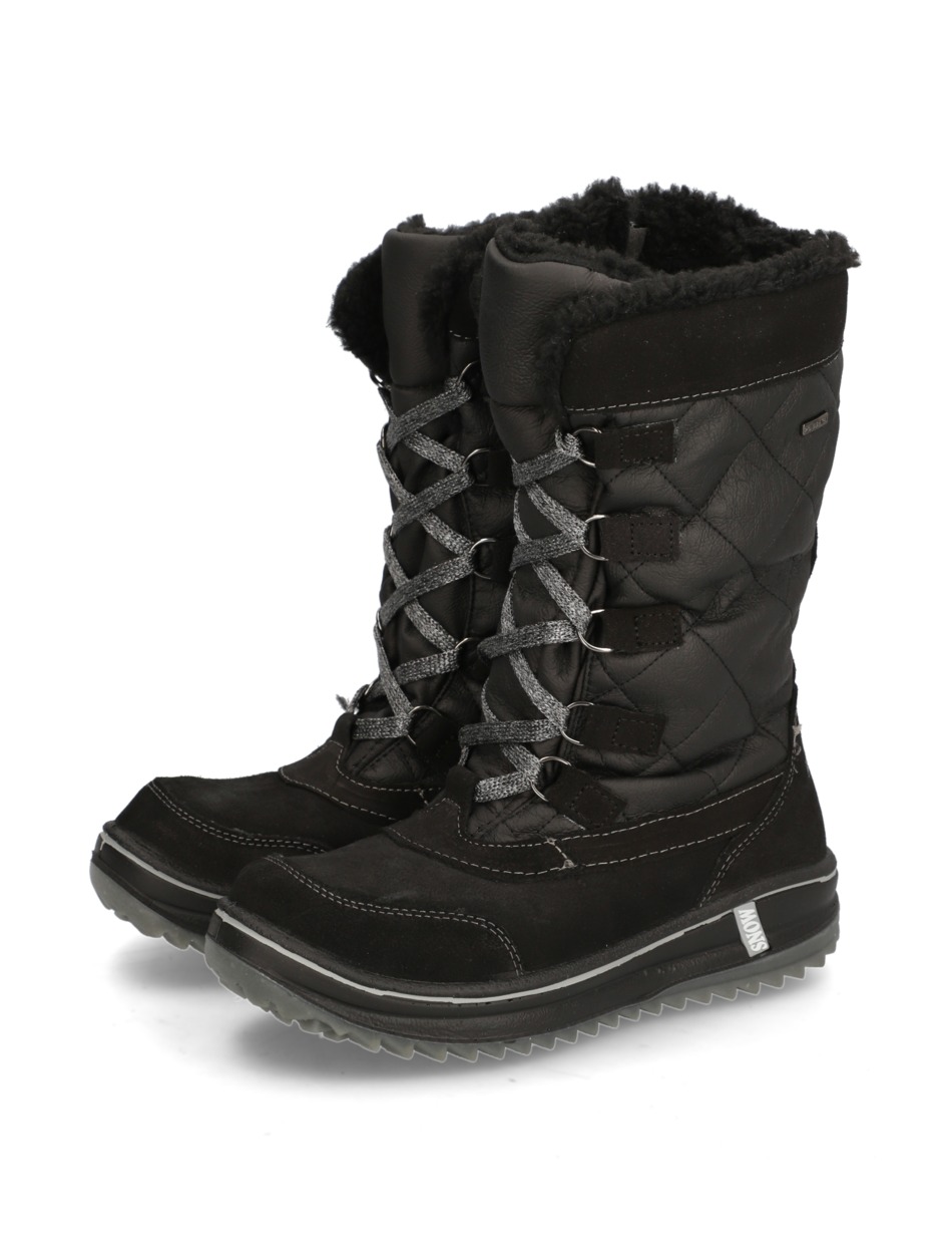 Lederkombination Snowboot
