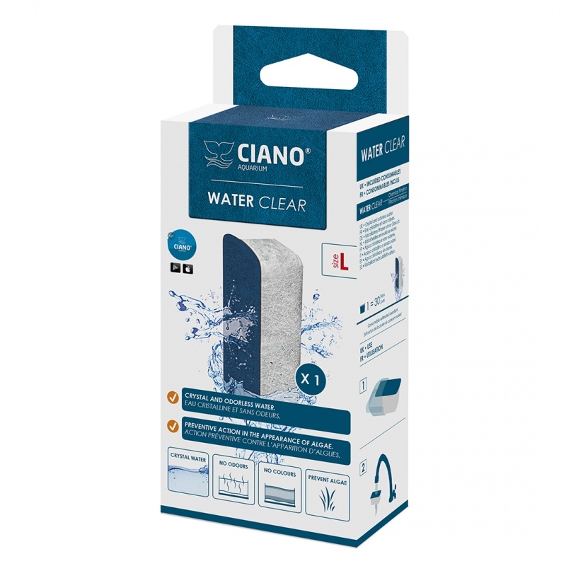 Ciano Water Clear large | Filtermateriaal voor CFBio 150 & 250