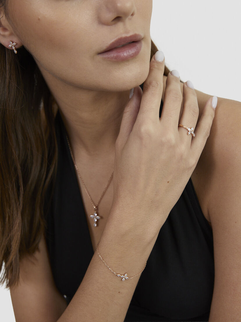 Armband - rosegoud