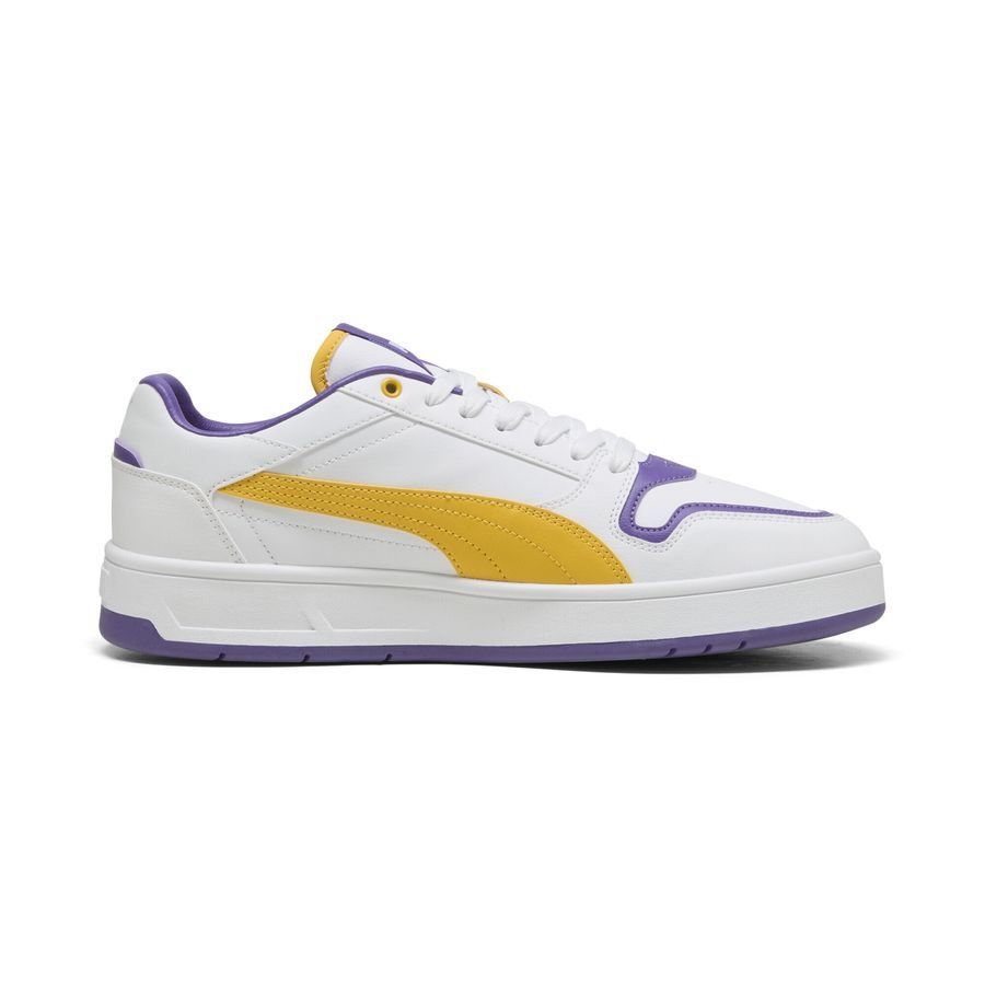 PUMA Court Classic Street Chaussures - Blanc/Violet/Jaune