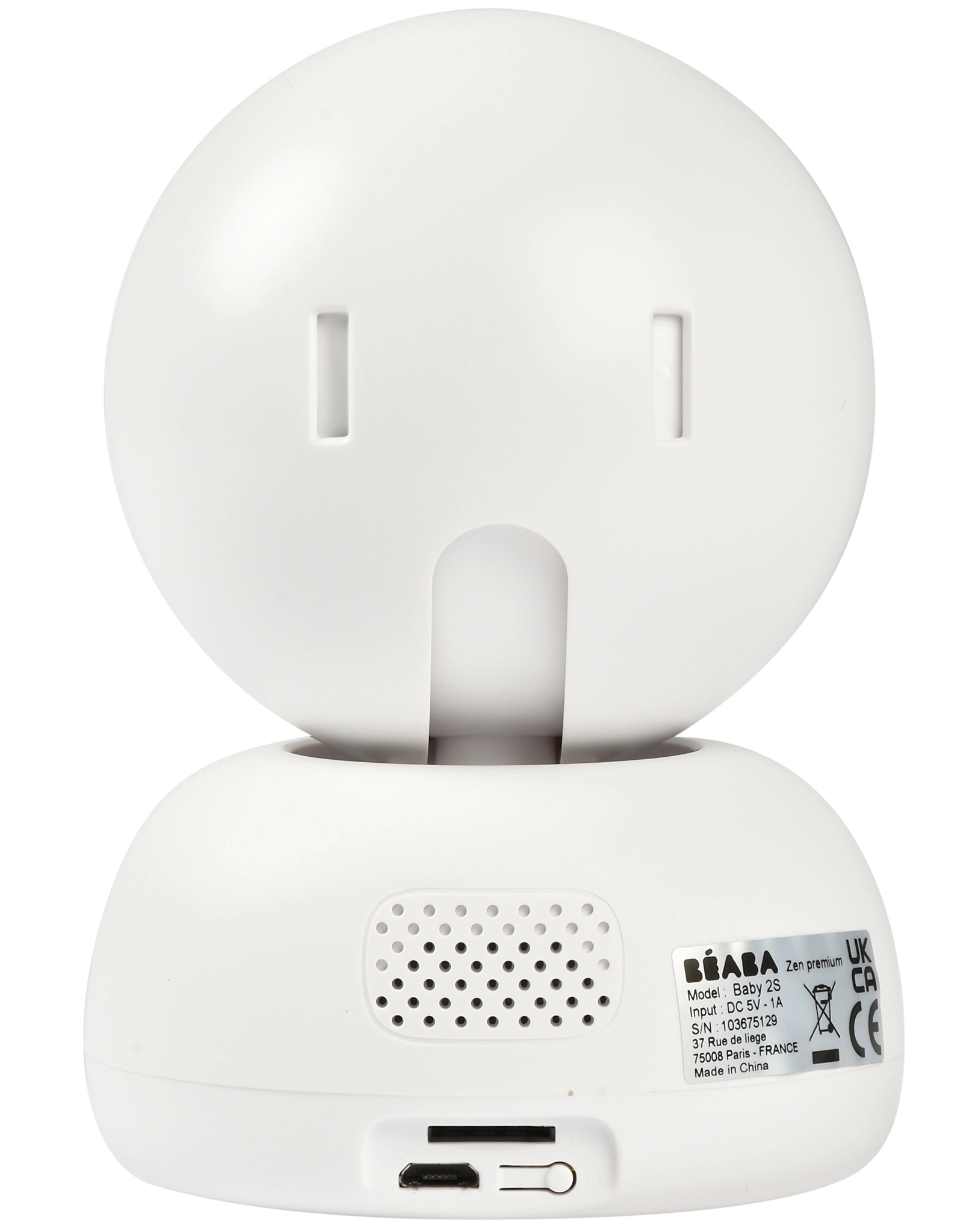 Babymonitor VIDEO ZEN PREMIUM in weiß
