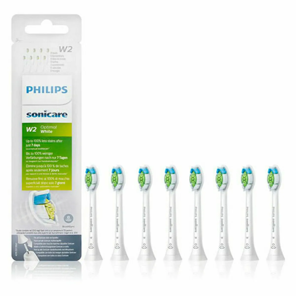 Philips Tête Sonicare Paquet de 8