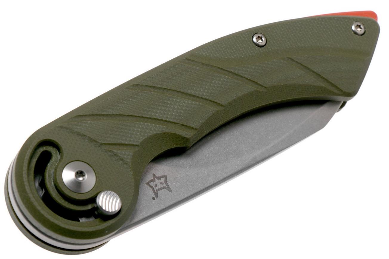 Fox Knives Radius FX-550 G10OD, OD-Green zakmes