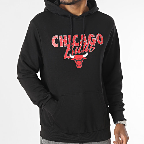 Sweat Capuche Team Script Chicago Bulls 60416450 Noir
