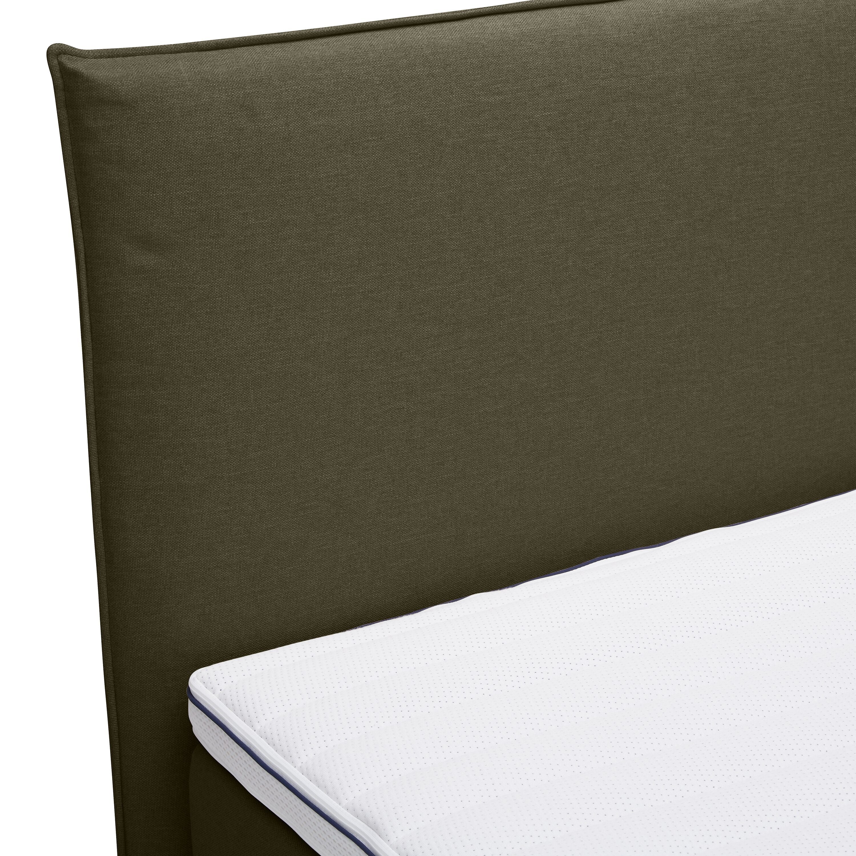 bico GOODNIGHT Boxspringbett - Grün / B: 180.0 cm x T: 200.0 cm