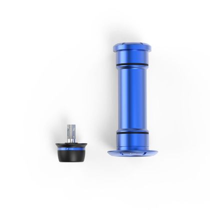 Protection Rizoma Pour cardan + cache moyeu arrière - Bleu