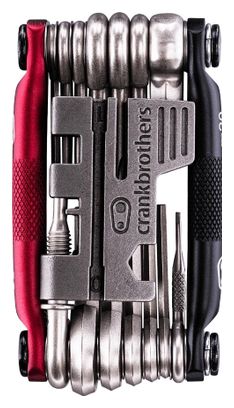Multi-Outils Crankbrothers M20 20 Fonctions Noir/Rouge