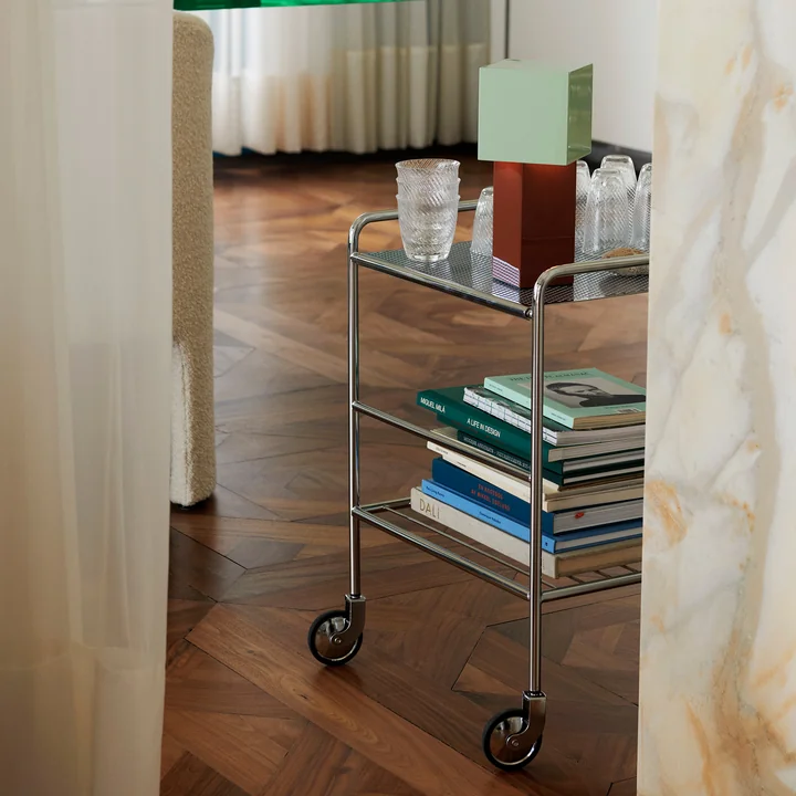 &Tradition - Pivot Portable ATD7 Akkuleuchte, rusty / mint