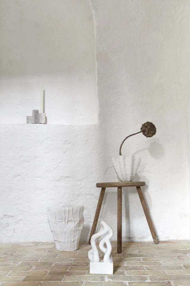Mette Ditmer - SHELL vase - Off-white - lille
