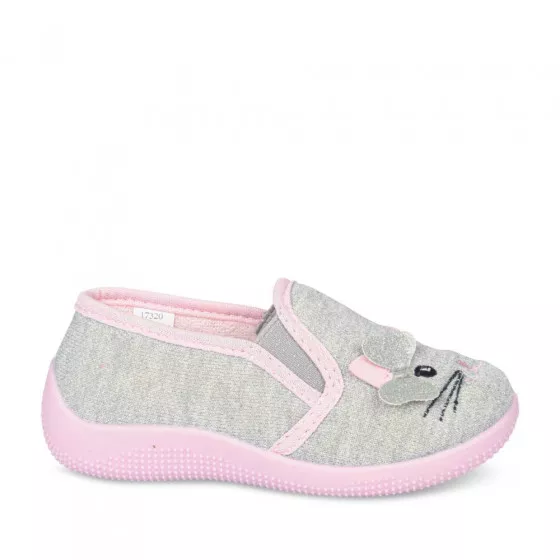 Chaussons GRIS NINI & GIRLS