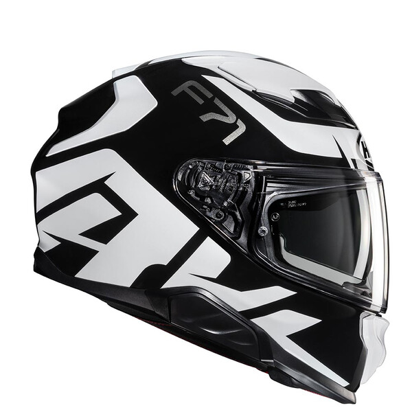 HJC - Casque F71 Bard MC5 / Noir / Blanc / Brillant