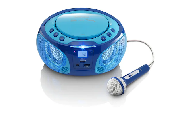 Lenco Radio »Portable Radio/CD-Player SCD-650 Blau« (CD FM-Tuner )