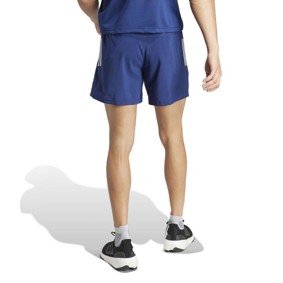adidas Short Running Own The Run - Bleu/Blanc