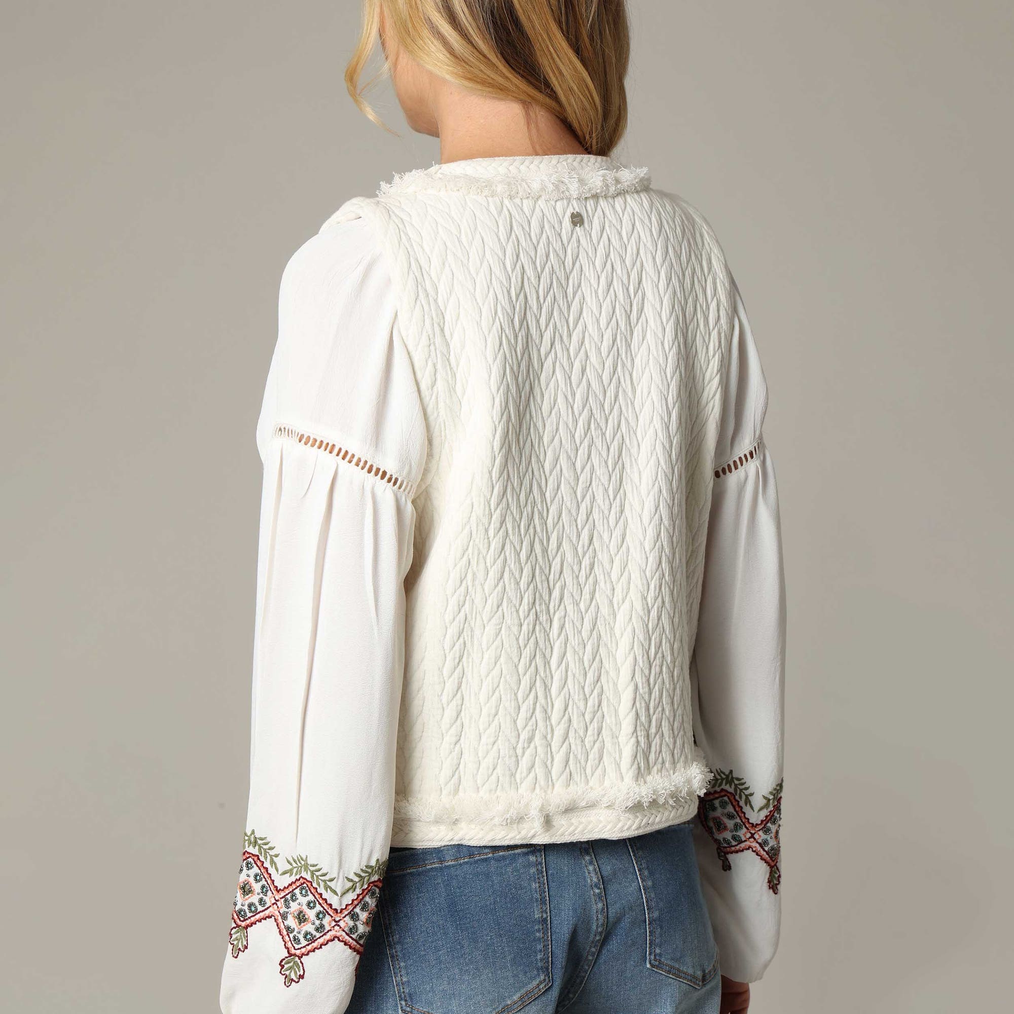 Gilet Femme beige