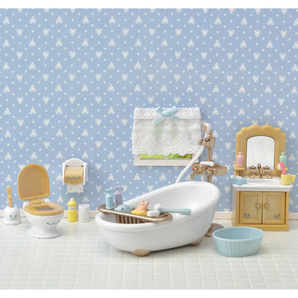 SET SALLE DE BAIN - SYLVANIAN MEUBLES ET ACCESSOIRES
