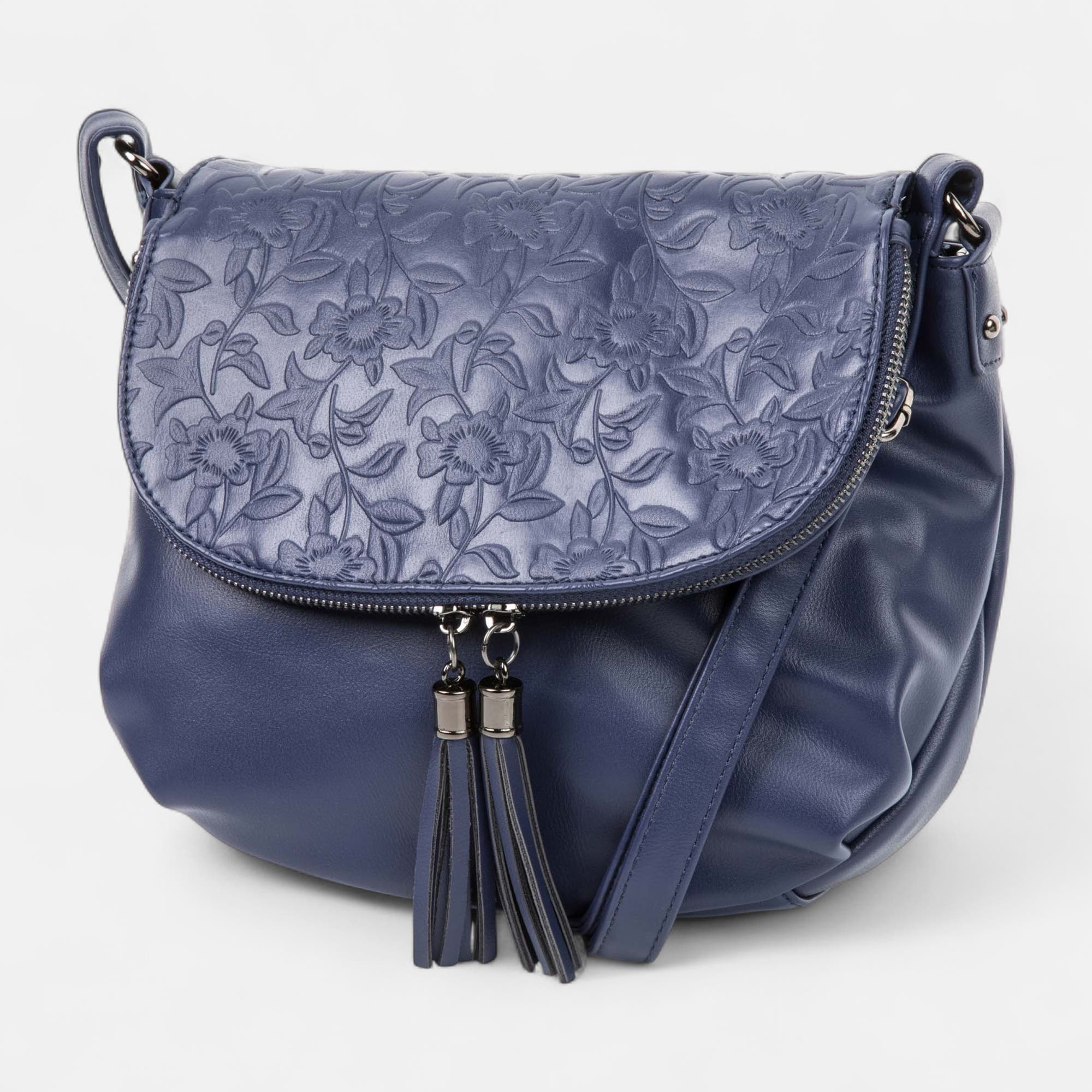 Sac bandoulière bleu
