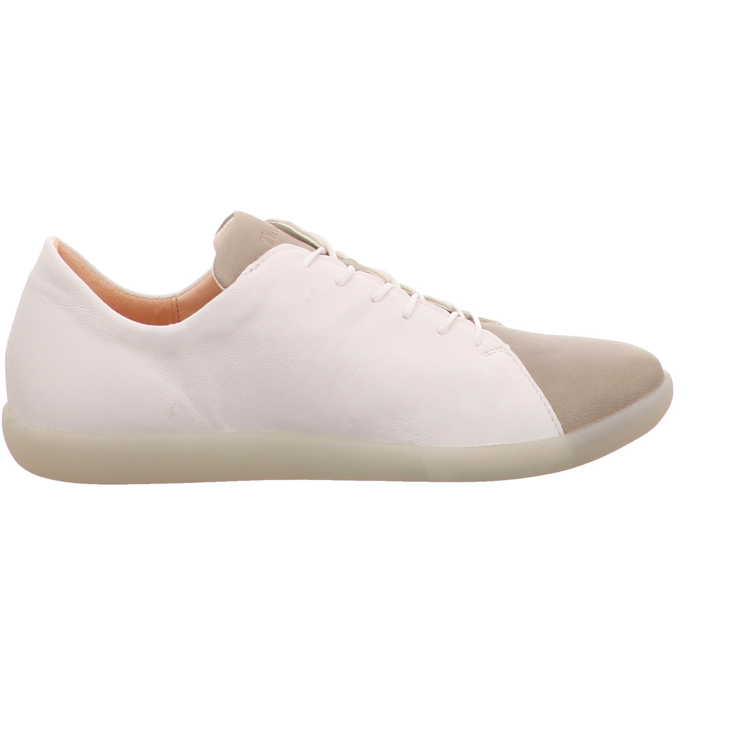 Think Schnürhalbschuh weiß weiss/weiss kombi
