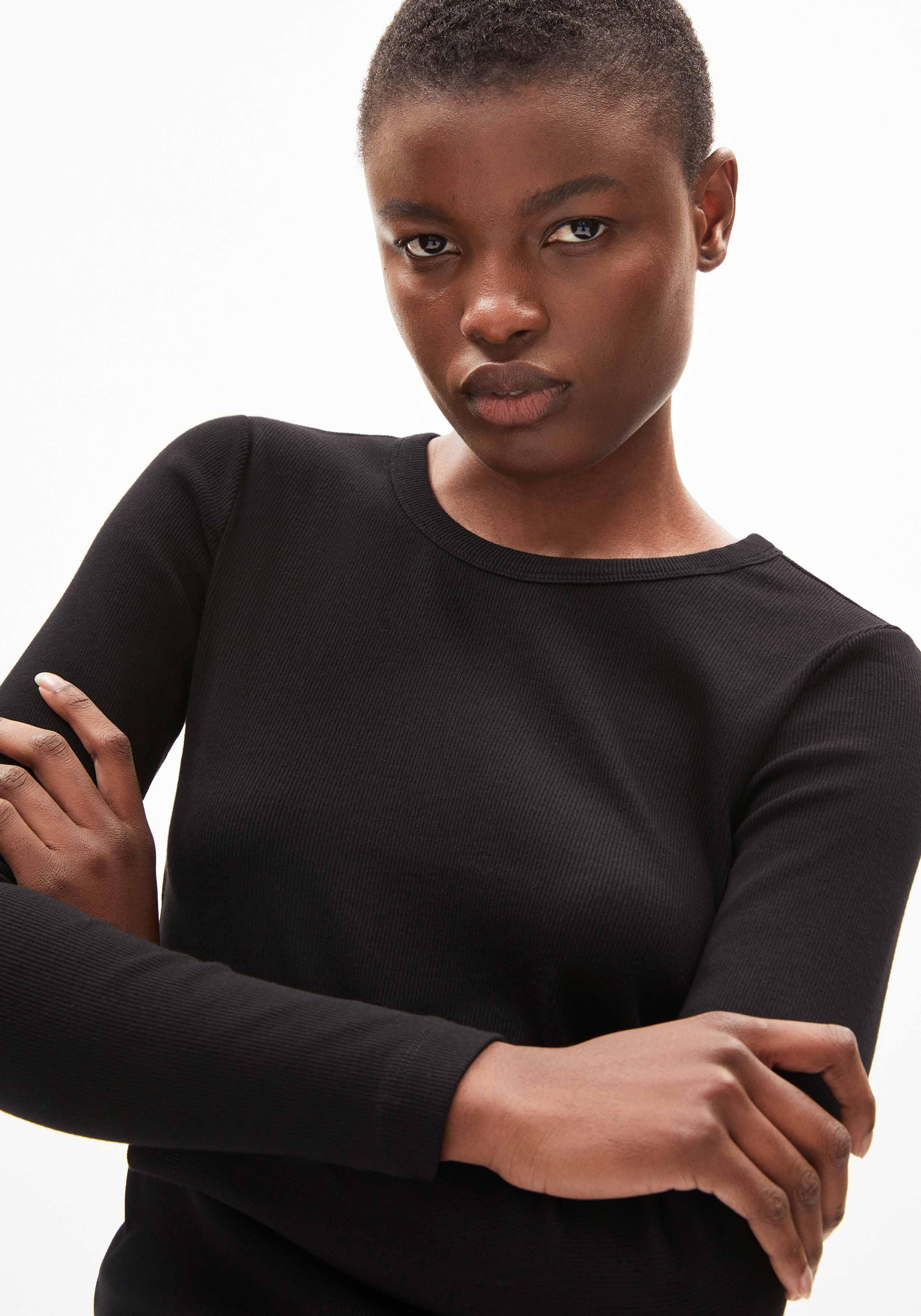 Armedangels Longsleeve Jaalia Black