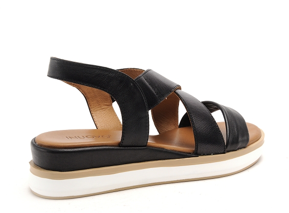Inuovo nu pieds plats femme 113015 noir