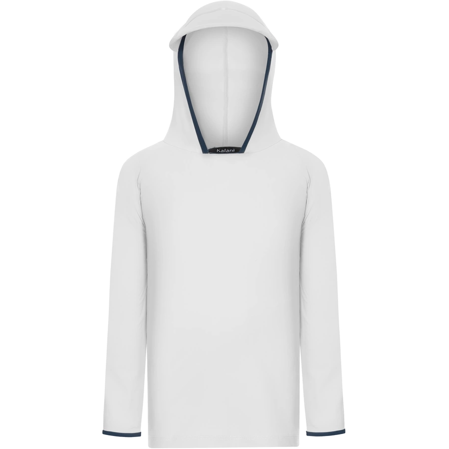 Kalani Sunwear UV-Schutz Kapuzensweatshirt Melon weiß