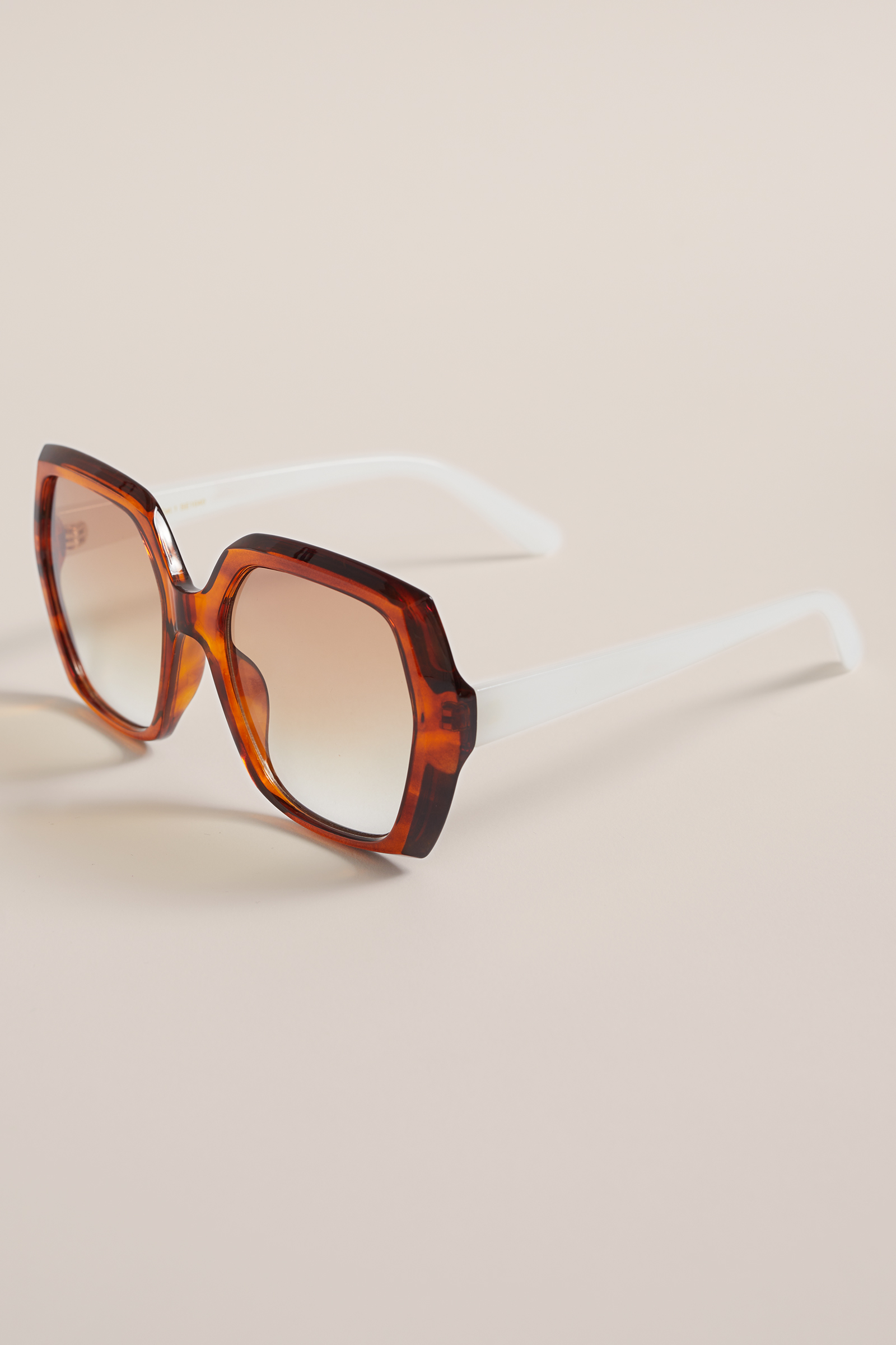 zonnebril WE Fashion Lichtbruin