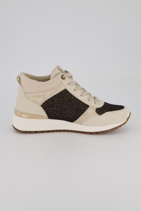 Remonte, Leder-Sneaker, hoher Schaft, Reißverschluss, Weite G