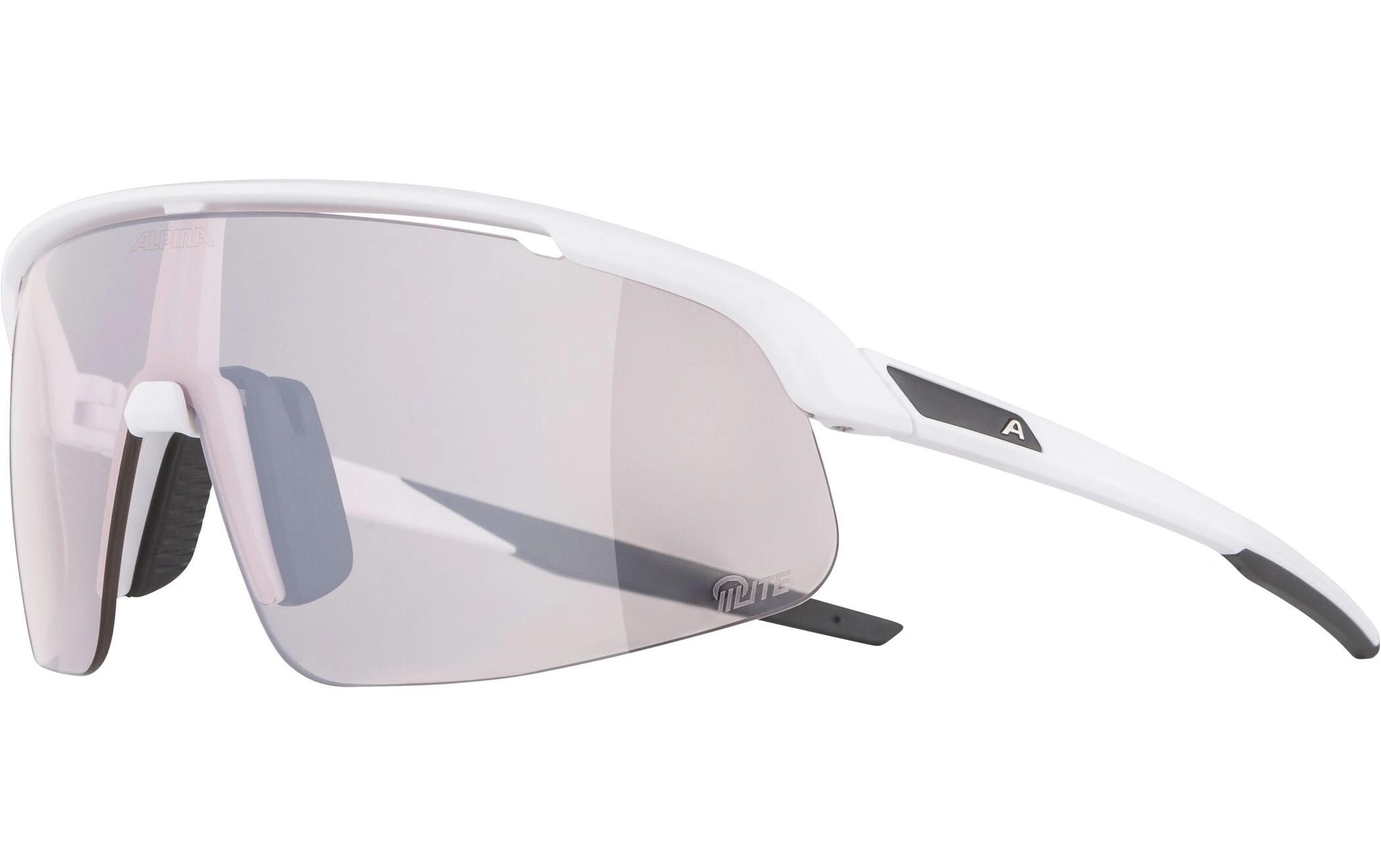 Sportbrille Turbo Pro S Q-Lite - Weiss mattVelobrille Cat. 1