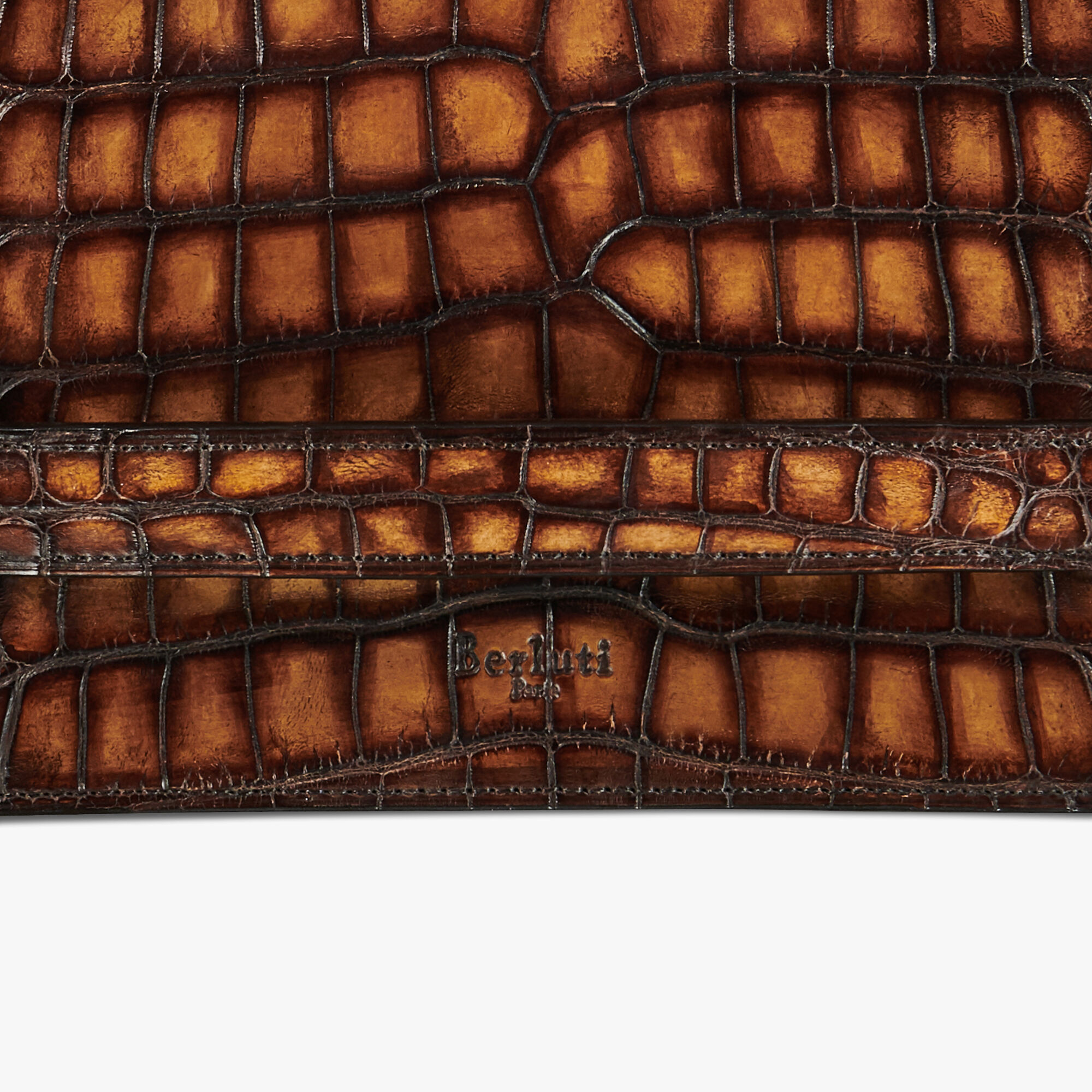 Portefeuille Tersio Tout-En-Un En Cuir D'Alligator