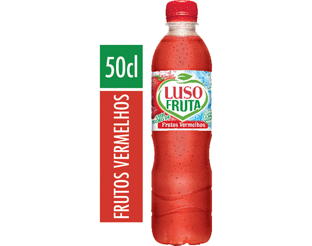 BEBIDA LUSO FRUTA FRUTOS VERMELHOS 0.50L