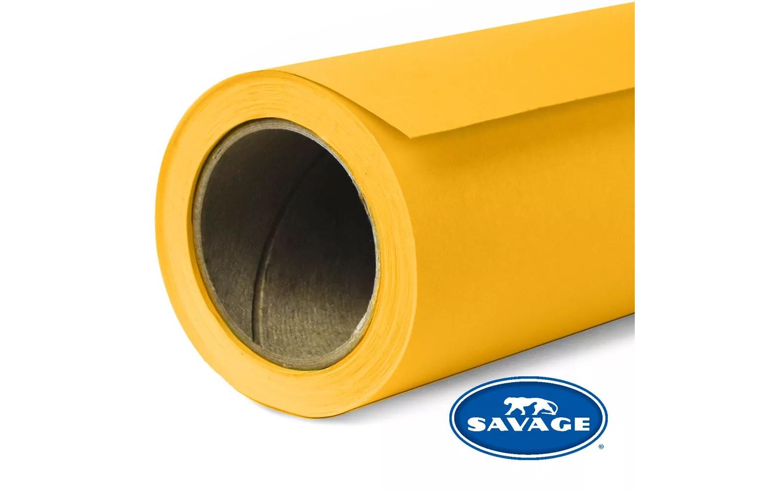 Hintergrund Papier 2.72 x 11m Deep Yellow<br>Das Hintergrundpapier von Savage