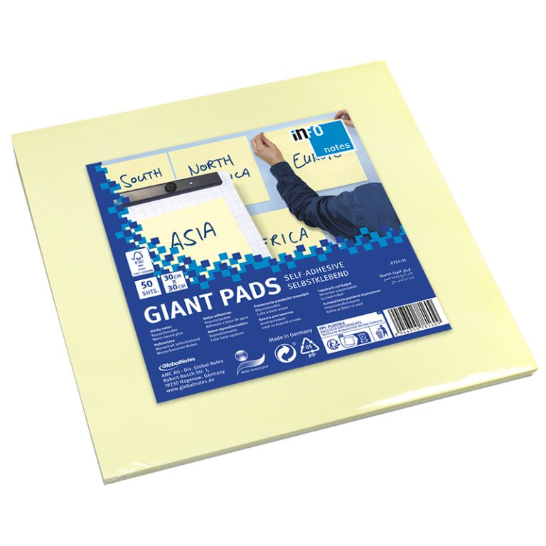 Haftnotizen info Giant Pad, FSC