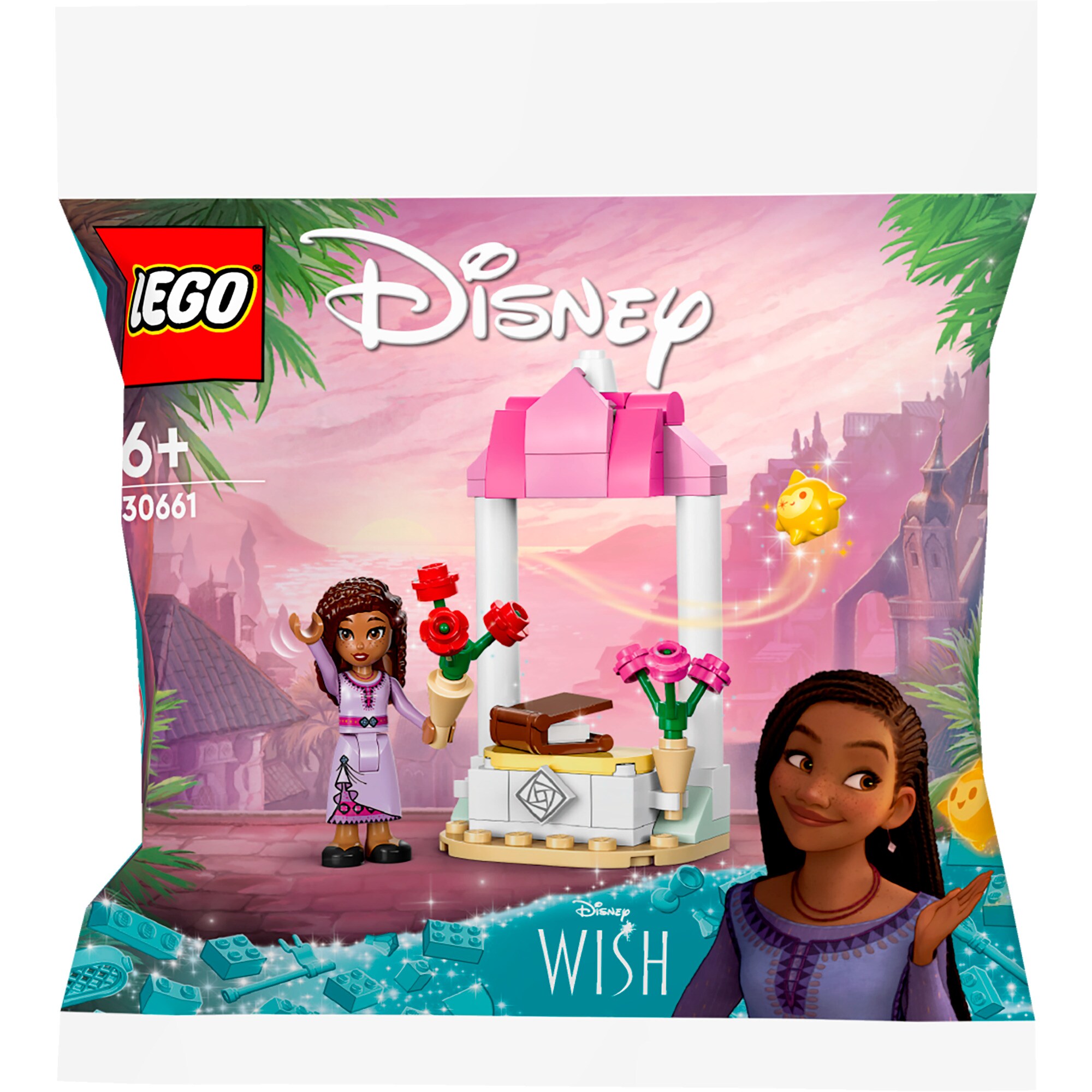 LEGO Konstruktionsspielzeug Disney Princess Ashas Begrüßungsstand
