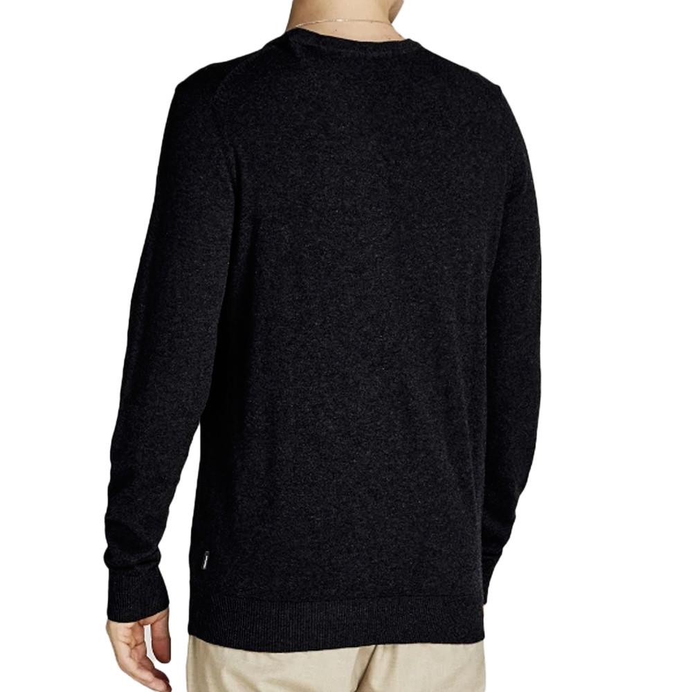 Jack & Jones Pull Noir Homme Jack & Jones Emil 12208365