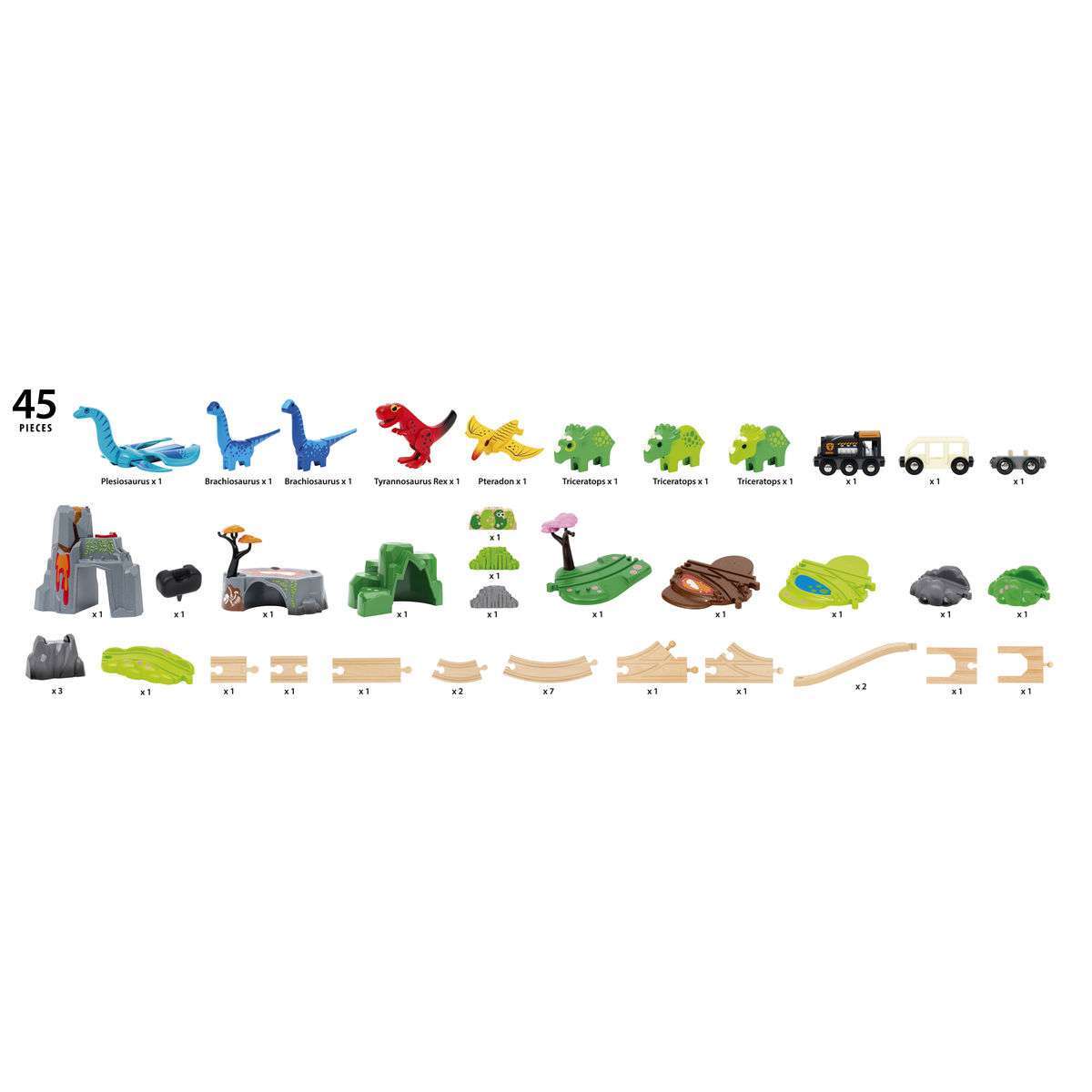 BRIO Spiel Dinosaurier Deluxe Set