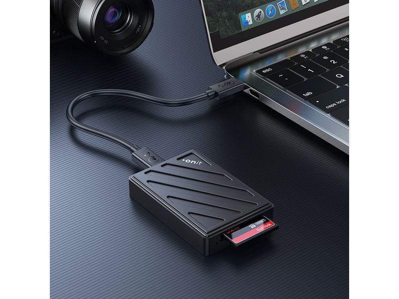 onit Card Reader Extern USB4 CFexpress Typ B Speicherkartenleser für grosse Datenmengen hochauflösender Inhalte