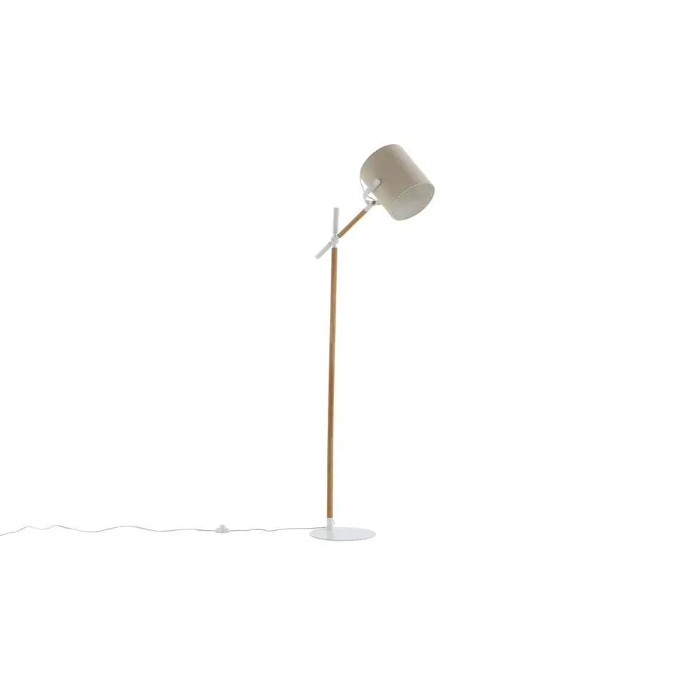 Svea - Nico vloerlamp - hout - wit