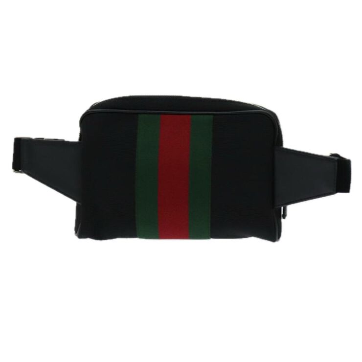 Gucci Vintage Gucci Crossbody Bag Black