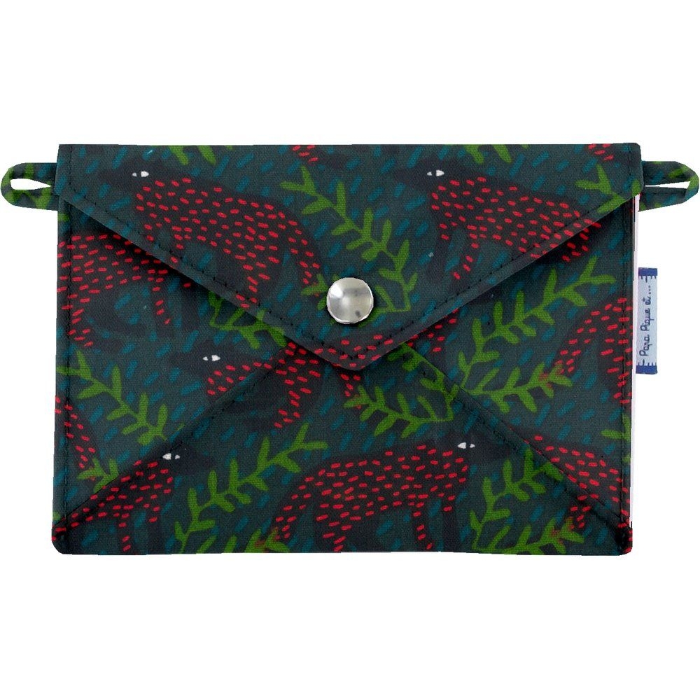 Petite Pochette Enveloppe Loup Des Bois