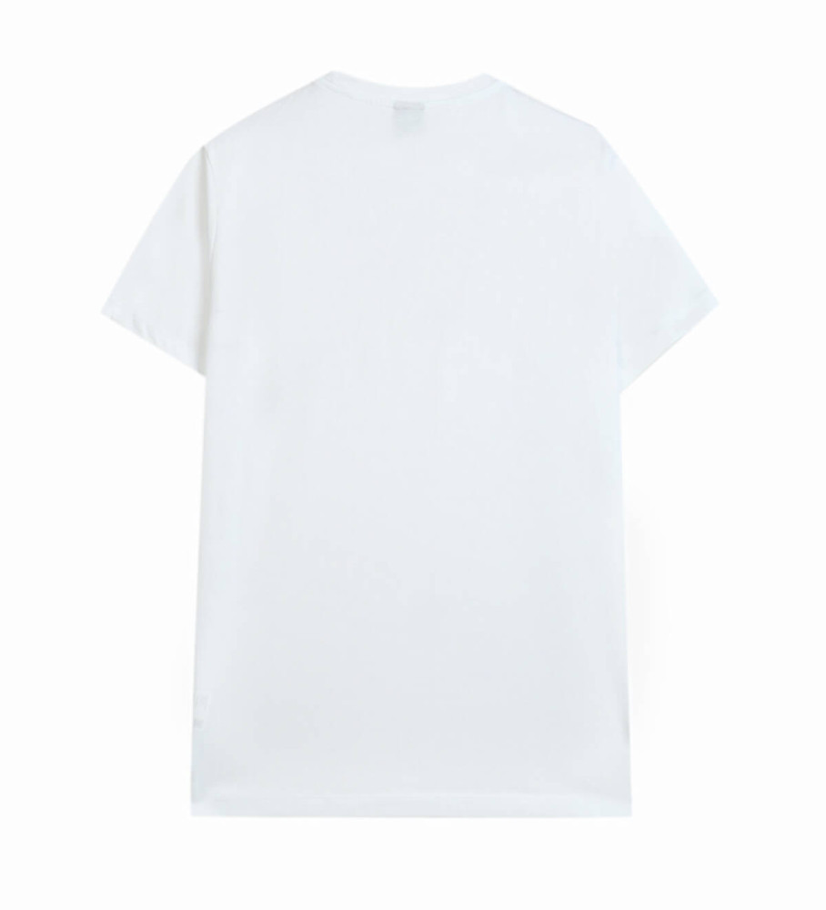 Camiseta branca listrada BOSS