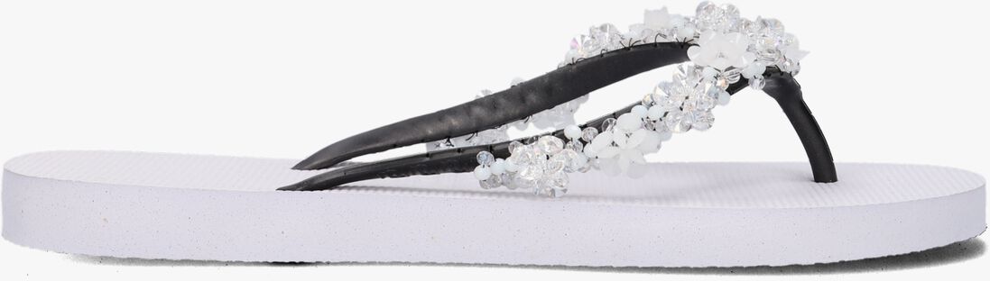 UZURII witte uzurii teenslippers precious bloom white