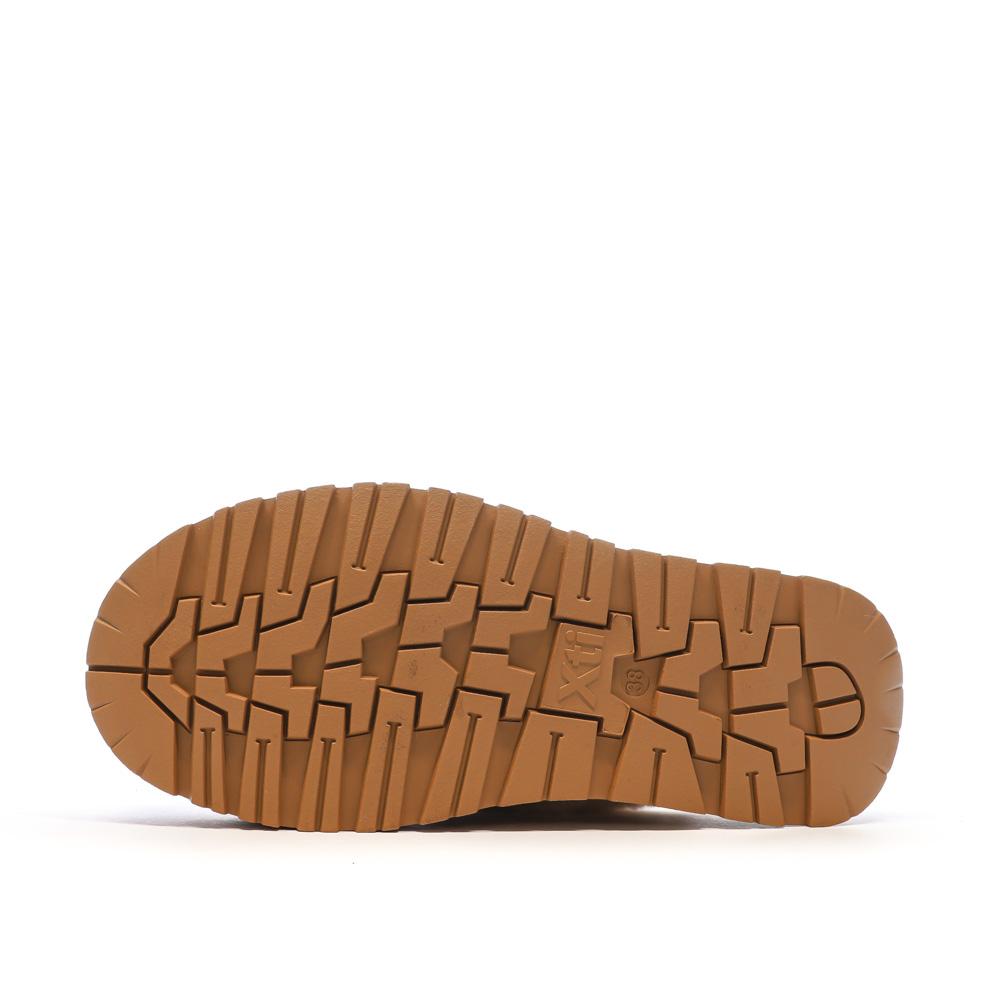 Xti Sabots fourrés à élastique Beige Femme Xti Microfiber