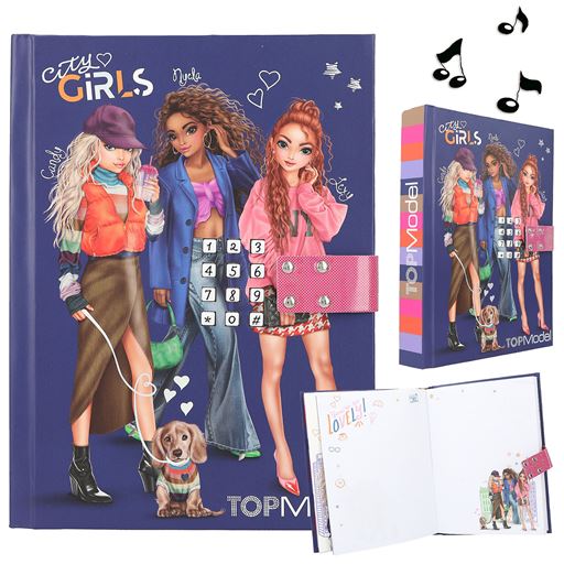 Topmodel City Girls Dagbog