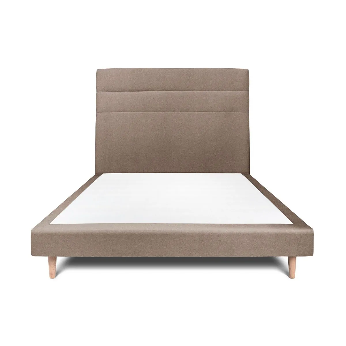 Sommeil de plomb Lit Velours Lignes 140x190 cm