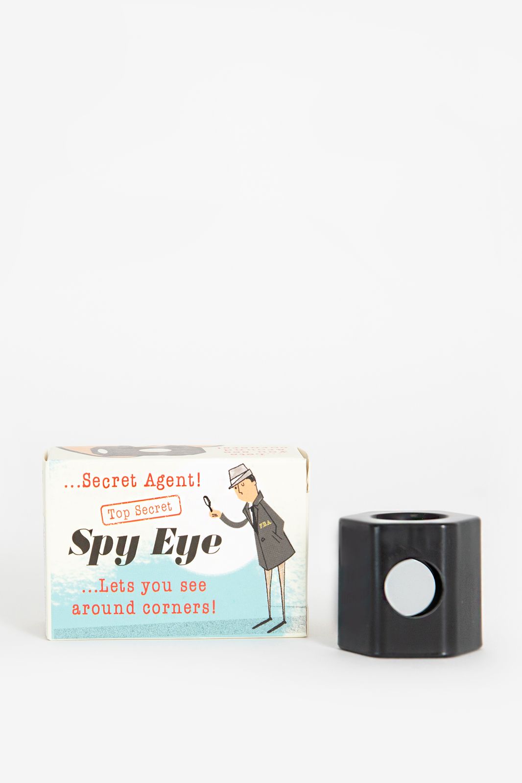 Zijwaarts spioneer glas