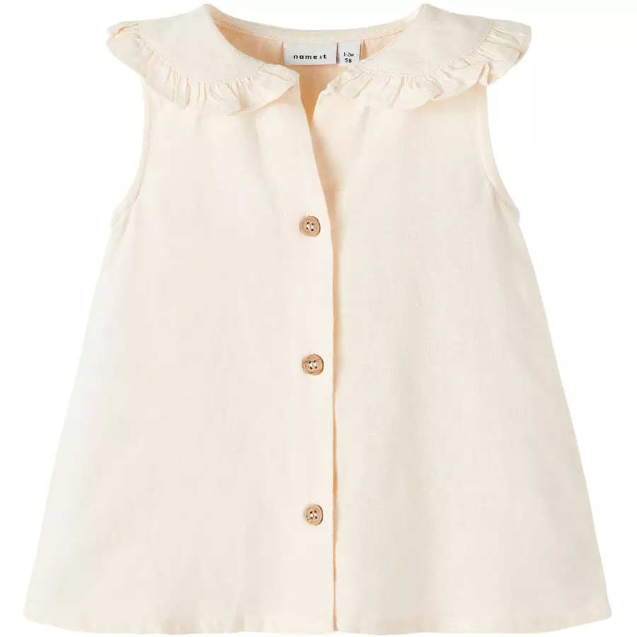 name it Spenzer Kleid Nbffefona Créme De Pêche