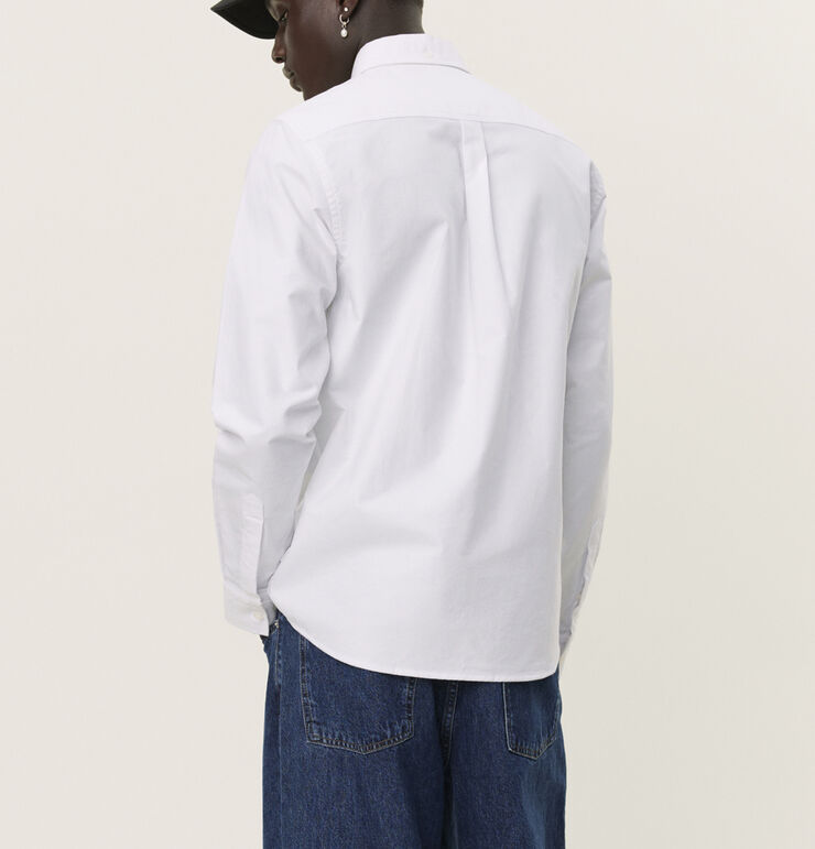 Les Deux Konrad Oxford Shirt Hvid